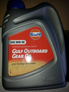 Gulf Outboard Gear Oil 80w90 Olej do spodziny 1L