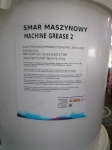 LOTOS /ORLEN SMAR MASZYNOWY 2 MACHINE GREASE 2 9 KG  zdjęcie poglądowe) (1)