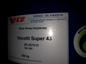 smar VECOLIT SUPER  43 Veco 180kg