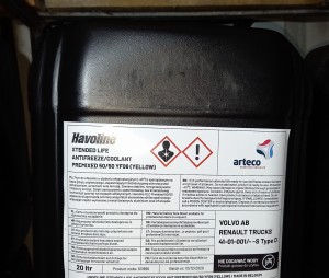 Płyn Havoline Xtended Life Antifreeze/koncentrat 50/50 YF06 (Yellow)  VOLVO DAF 