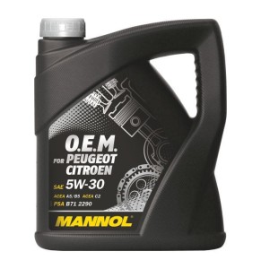 MANNOL O.E.M. Peugeot Citroen 5W30 4L