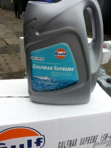 Gulfmar Supreme 15W40 5L Do silnków okrętowych